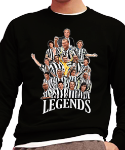 Newcastle Club Legends Black Jumper Top