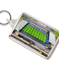 Burnley Around The Grounds Turf Moor Stadium Water Colour Keyring
