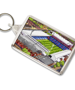 Crystal Palace Around The Grounds Selhurst Park Stadium Water Colour Keyring
