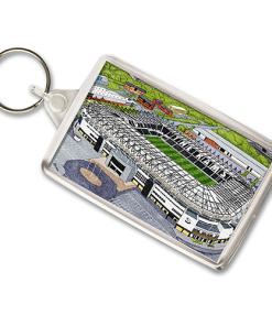 Derby County Around The Grounds Pride Park Stadium Water Colour Keyring