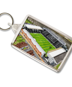 Fulham Around The Grounds Craven Cottage Stadium Water Colour Keyring
