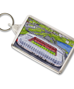 Middlesbrough Around The Grounds Riverside Stadium Water Colour Keyring