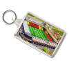 Watford Around The Grounds Vicarage Road Stadium Water Colour Keyring