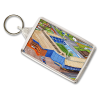 West Brom Around The Grounds The Hawthorns Stadium Water Colour Keyring