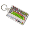 Wrexham Around The Grounds Racecourse Ground Stadium Water Colour Keyring