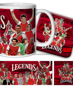 Arsenal Club Legends Mug & Coaster Set