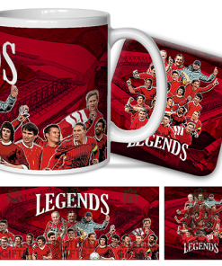 Liverpool Club Legends Mug & Coaster Set