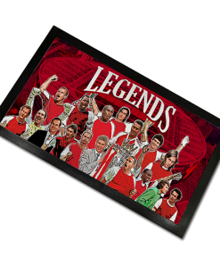 Arsenal Club Legends Bar Runner Mat
