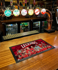 Alternative view of Liverpool Club Legends Bar Runner Mat