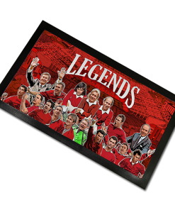 Man Utd Club Legends Bar Runner Mat
