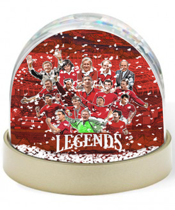 Man Utd Club Legends Snow Globe