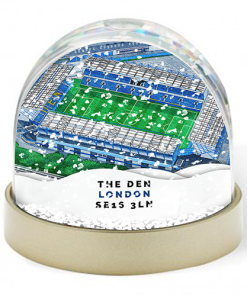 Millwall Around The Grounds The Den Stadium Water Colour Snow Globe