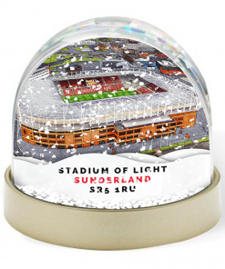 Sunderland Around The Grounds Stadium Of Light Water Colour Snow Globe