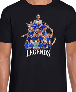 Chelsea Club Legends Black T-Shirt Tee