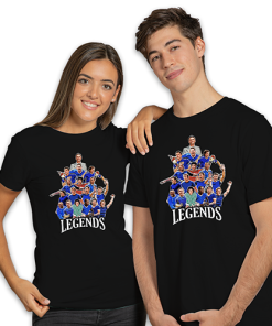 Alternative view of Chelsea Club Legends Black T-Shirt Tee