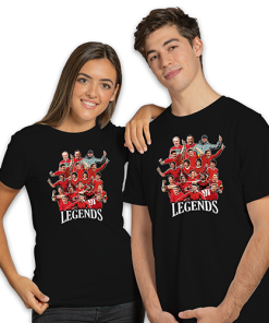 Alternative view of Liverpool Club Legends Black T-Shirt Tee