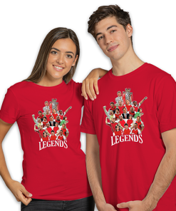 Alternative view of Arsenal Club Legends Red T-Shirt Tee