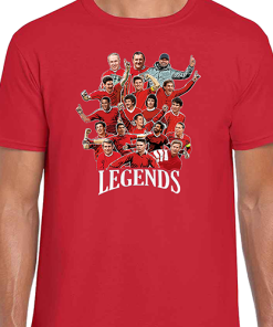 Liverpool Club Legends Red T-Shirt Tee