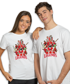 Alternative view of Arsenal Club Legends White T-Shirt Tee