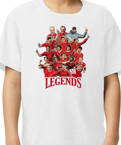 Alternative view of Liverpool Club Legends White T-Shirt Tee