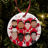 Arsenal 2026-27 Splash Christmas Tree Decoration Bauble Vector Heroes