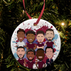 Aston Villa 2026-27 Splash Christmas Tree Decoration Bauble Vector Heroes