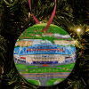 Bolton Around The Grounds Toughsheet Community Stadium Water Colour Christmas Tree Decoration Bauble