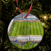 Bristol Rovers Around The Grounds Memorial Stadium Water Colour Christmas Tree Decoration Bauble
