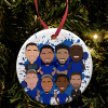 Chelsea 2026-27 Splash Christmas Tree Decoration Bauble Vector Heroes