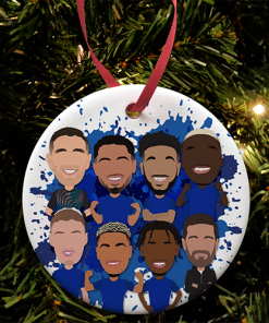 Chelsea 2026-27 Splash Christmas Tree Decoration Bauble Vector Heroes