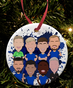 Everton 2026-27 Splash Christmas Tree Bauble Decoration Vector Heroes