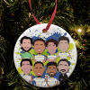 Leeds 2026-27 Splash Christmas Tree Decoration Bauble Vector Heroes