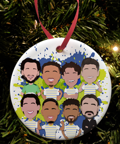 Leeds 2026-27 Splash Christmas Tree Decoration Bauble Vector Heroes