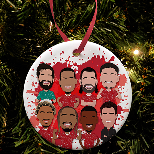 Liverpool 2026-27 Splash Christmas Tree Decoration Bauble Vector Heroes