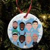Man City 2026-27 Splash Christmas Tree Decoration Bauble Vector Heroes