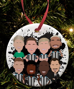 Newcastle 2026-27 Splash Christmas Tree Decoration Bauble Vector Heroes