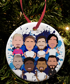 Spurs 2026-27 Splash Christmas Tree Decoration Bauble Vector Heroes
