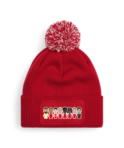 Arsenal 2025-26 Vector Heroes Adult Bobble Hat Beanie Hat