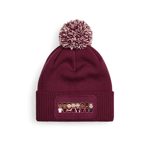 Aston Villa 2026-27 Vector Heroes Adult Bobble Hat Beanie Hat