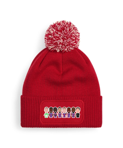 Crystal Palace 2025-26 Vector Heroes Adult Bobble Hat Beanie Hat