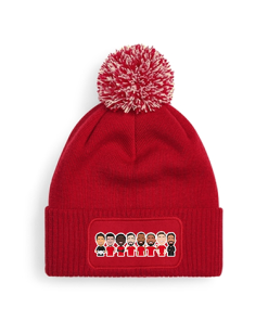 Man Utd 2025-26 Vector Heroes Adult Bobble Hat Beanie Hat Manchester