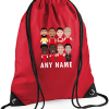 Arsenal Personalised Gym Bag Vector Heroes 2025-26