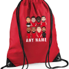 Man Utd Personalised Gym Bag Vector Heroes 2025-26