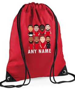 Man Utd Personalised Gym Bag Vector Heroes 2025-26