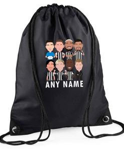 Newcastle 2025-26 Personalised Gym Bag Vector Heroes