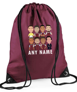 Villa Personalised Gym Bag Vector Heroes 2025-26