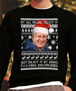 Neil Warnock Football Christmas Jumper Enjoy It By Being F*****g Disciplined! Black