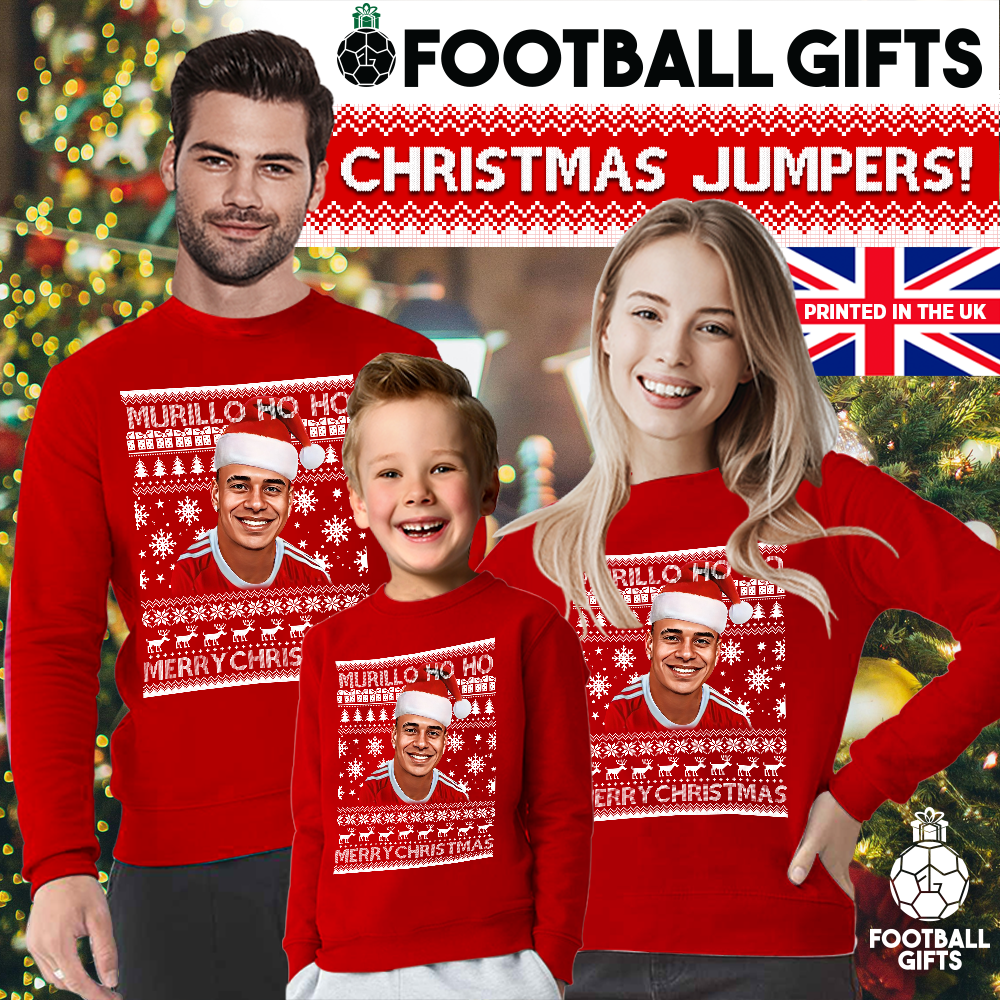 Murillo Ho Ho Christmas Jumper Red Forest - Image 2