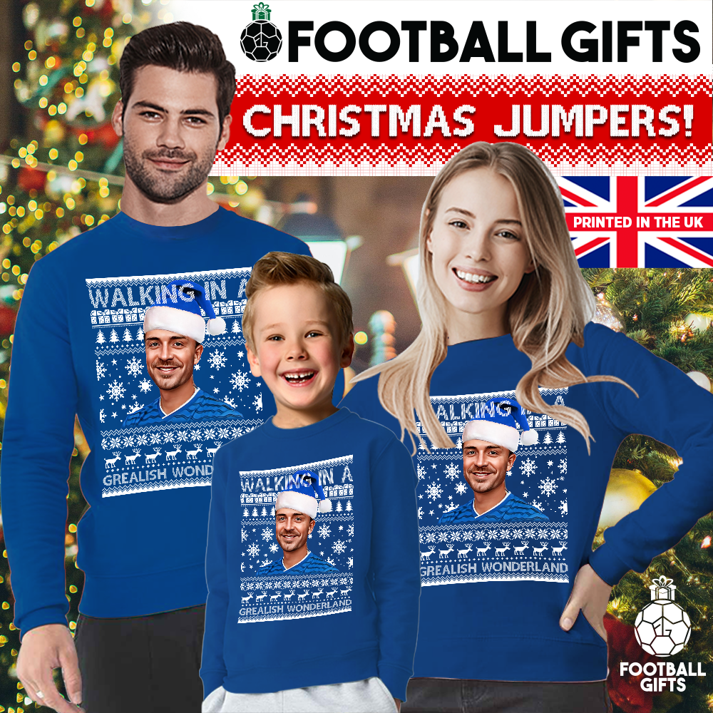 Walking In A Grealish Wonderland Jack Grealish Christmas Jumper Everton - Image 2
