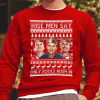 Wise Men Say Le Bris Xhaka Isidor Red Sunderland Christmas Jumper